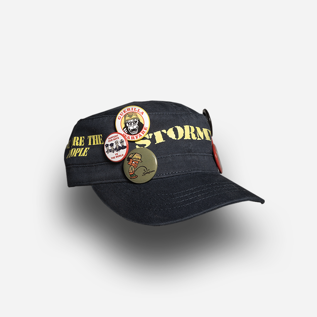 Stormy Navy Army Cap