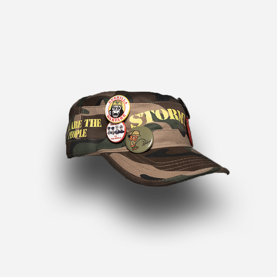 Stormy Camo Army Cap