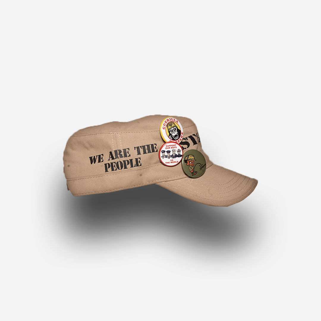 Stormy Khaki Army Cap