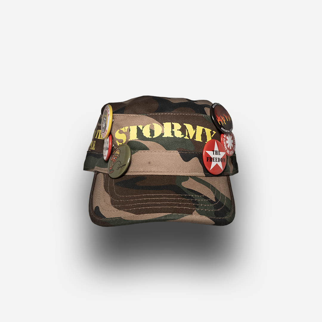 Stormy Camo Army Cap